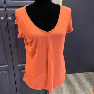 Women orange T-shirt